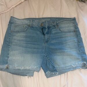 American eagle super stretch denim shorts